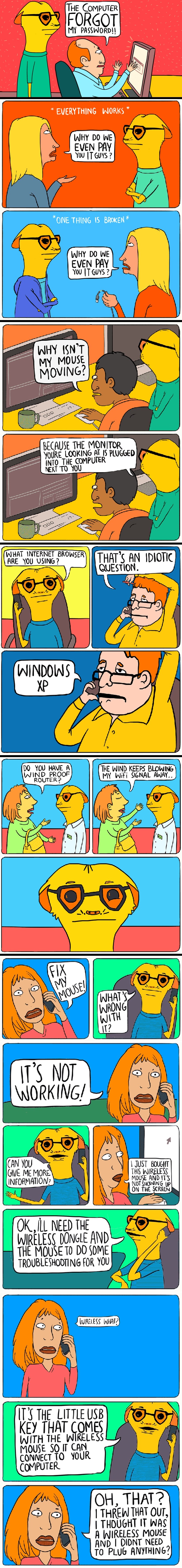 IT ekipa složila primjere korisničkih pitanja od kojih im najviše dođe zlo