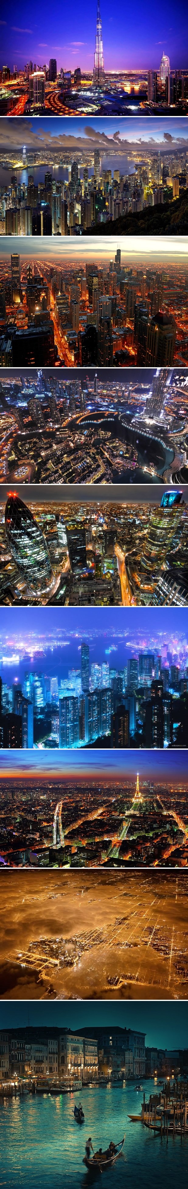 LJEPOTA GRADOVA NOĆU: Možete li prepoznati o kojima se radi?