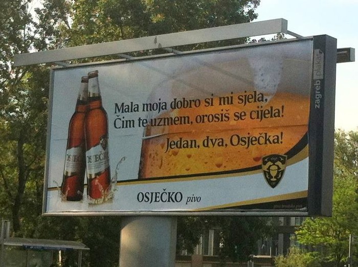 "Čim te uzmem, orosiš se cijela": Reklama za pravog Rvata