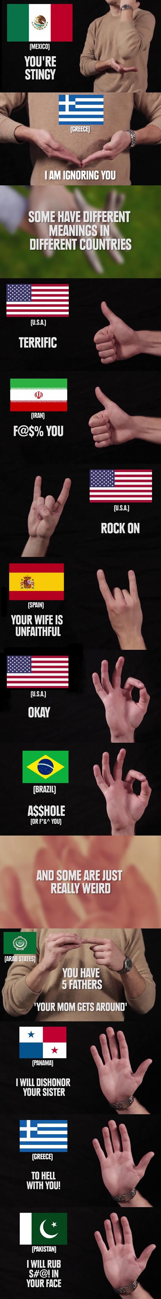 Što poznate geste znače u različitim zemljama svijeta?