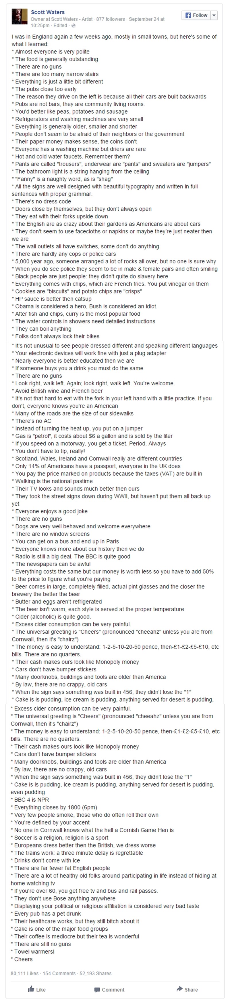 Twitter hit: Kako Amerikanac vidi Britance