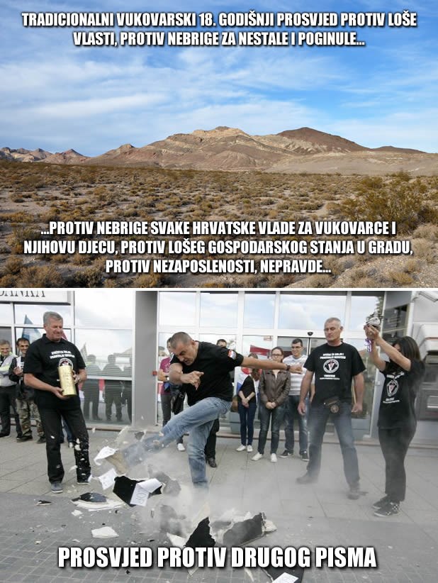 U Vukovaru se živi kao u raju, problem je samo ćirilica