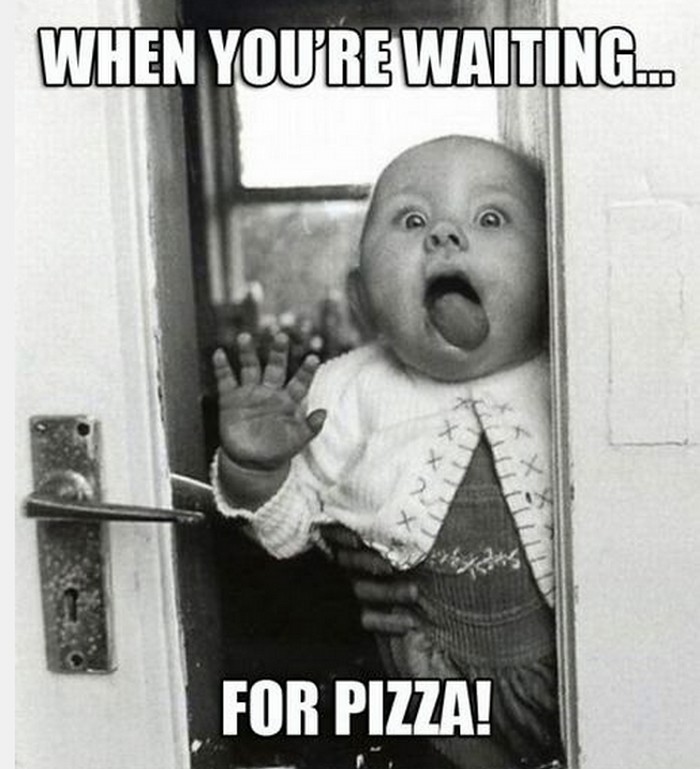 Faca kad čekaš pizzu, a oni u gužvi