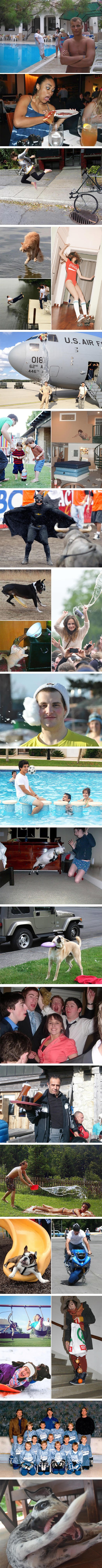 Fotografije ljudi i životinja uhvaćenih nekoliko trenutaka prije velike katastrofe