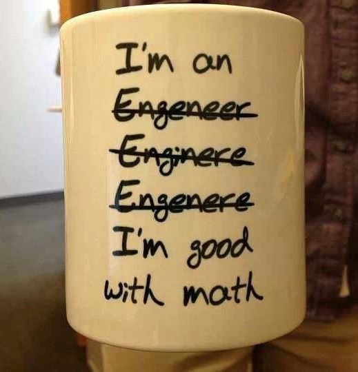 Inženjeri si nisu na "ti" sa slovima, sve im je u brojevima