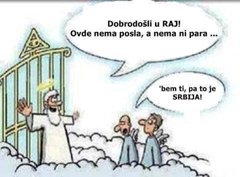 Srbija je Raj?