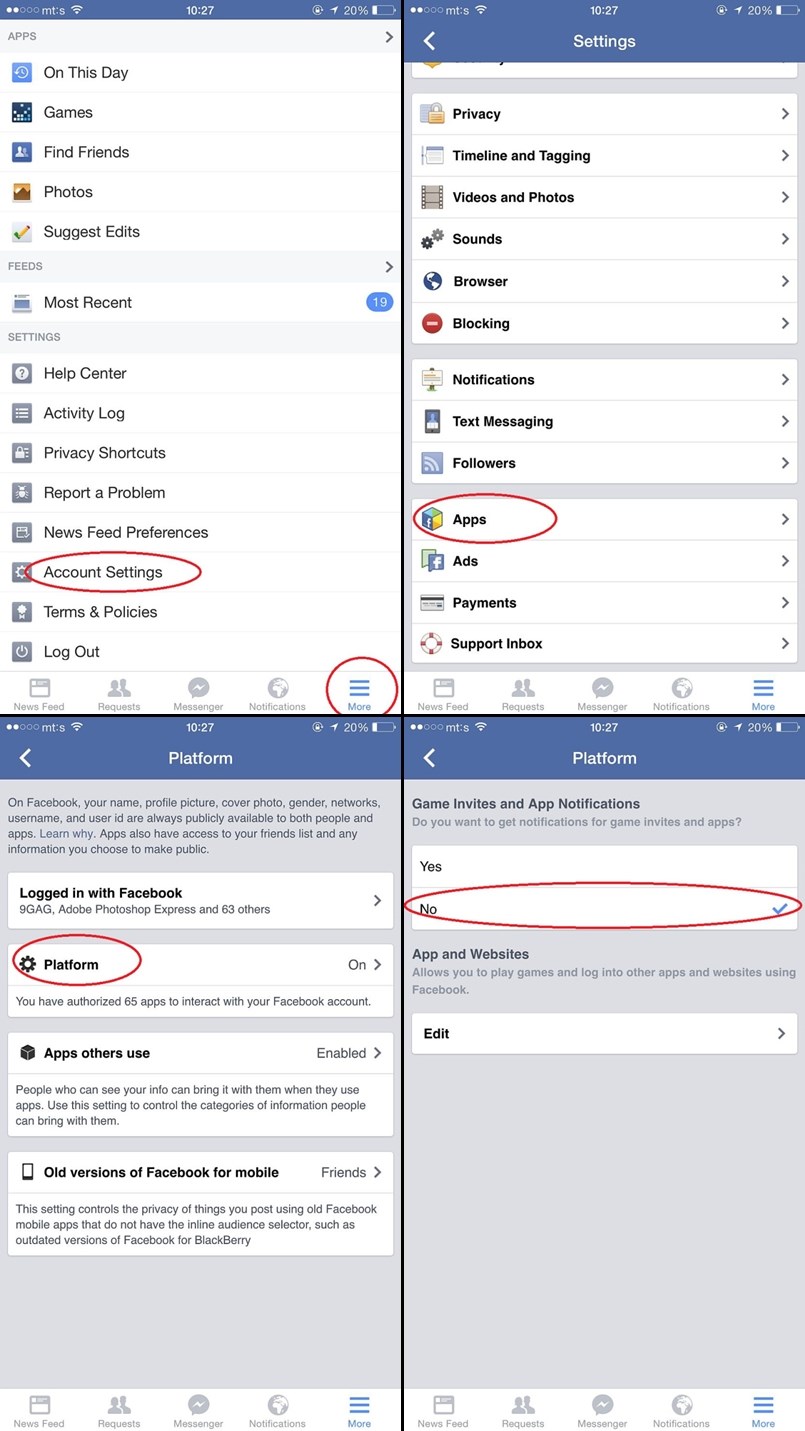 Riješite se napasnih poziva za Fejs igrice u 4 laka koraka!