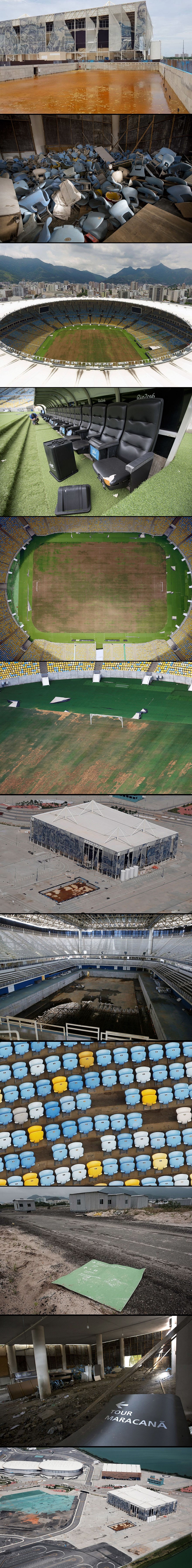 Zgrozit ćete se kada vidite kako danas izgledaju dvorane s OI održanih u Riju