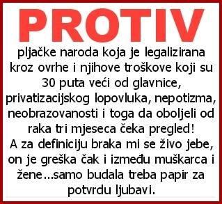 Protiv čega bismo zapravo trebali biti