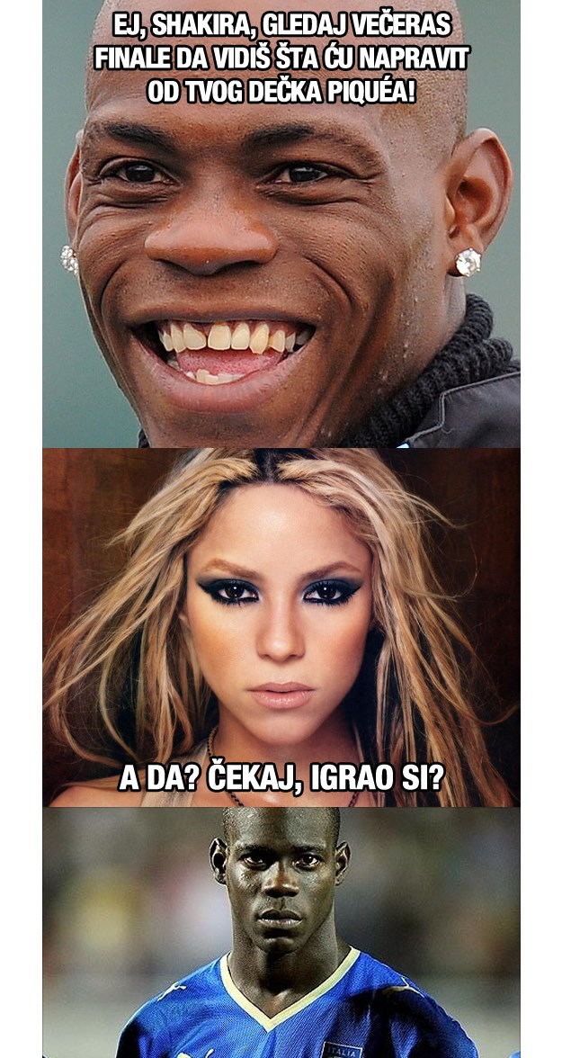 Shakira brutalno spustila hvalisavom Balotelliju