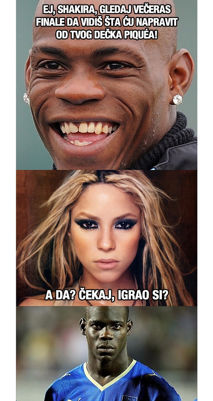 Shakira brutalno spustila hvalisavom Balotelliju