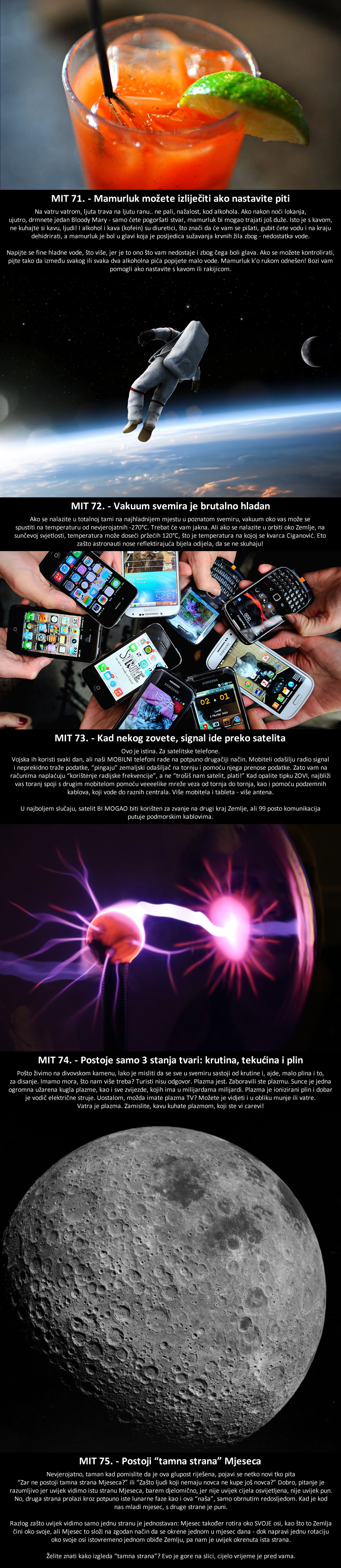 Pobijamo TOP 100 najgorih mitova