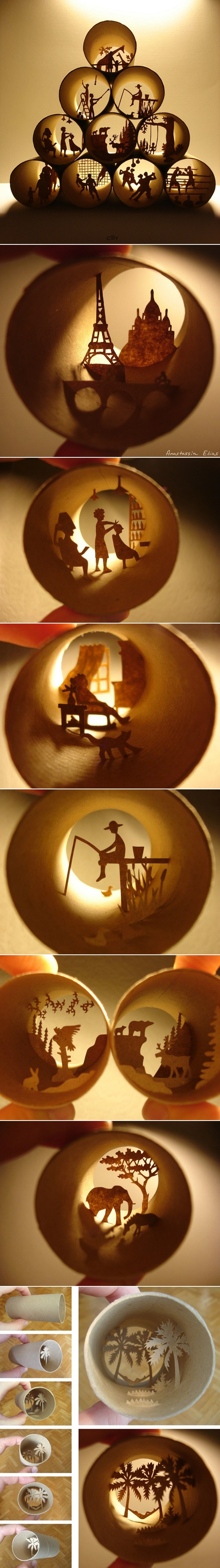 GALERIJA: Nekome smeće,nekome inspiracija-skriveni svijet role wc papira