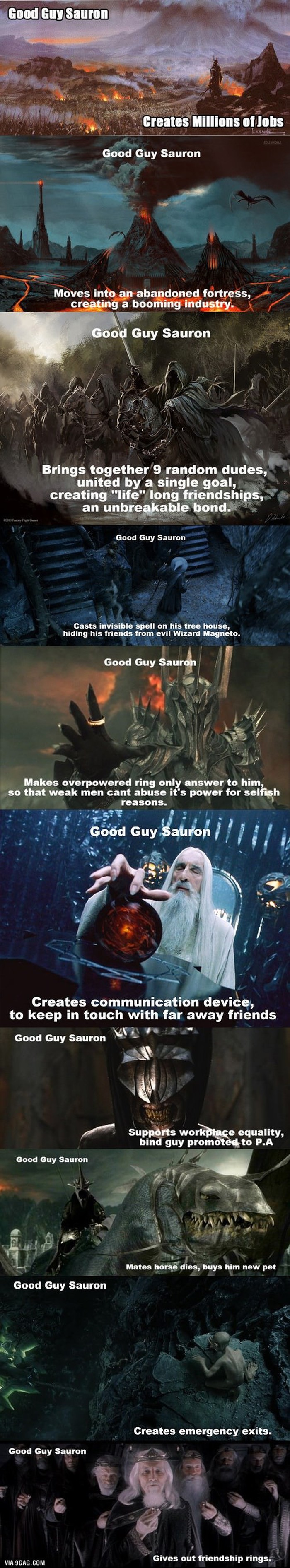 Sauron je tragično neshvaćen lik