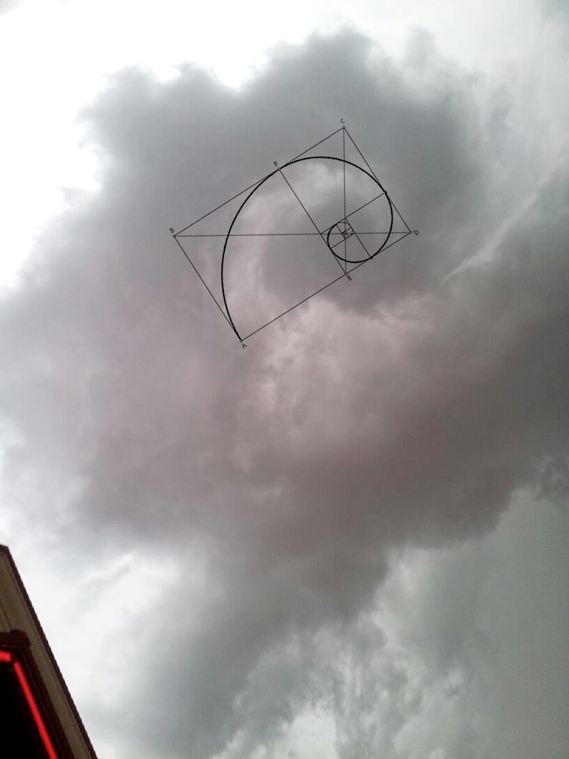 Prirodni zakoni na djelu: Fibonaccijeva spirala u oluji