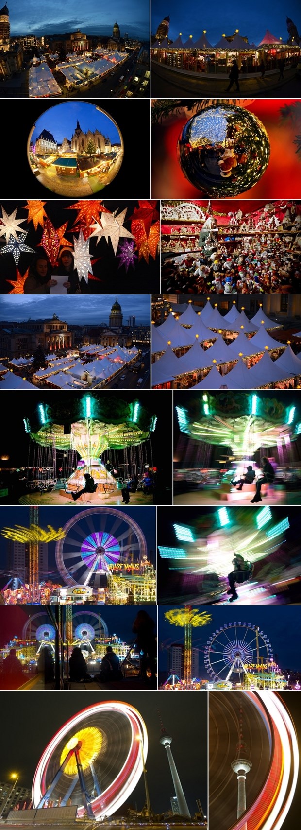 Njemački velegradi u božićnom ruhu