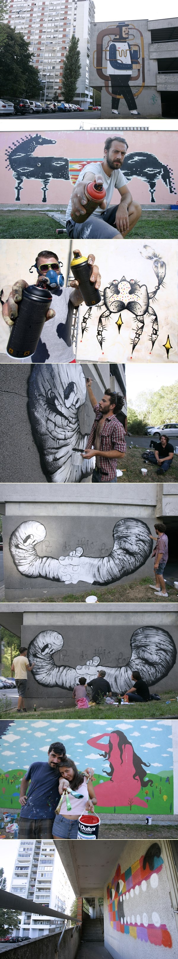 Zagrebački Siget dobio nove grafite