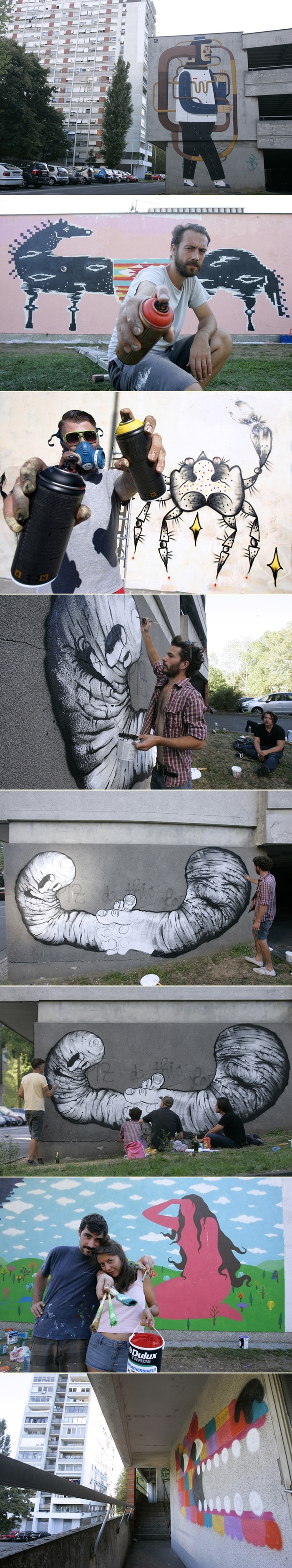 Zagrebački Siget dobio nove grafite
