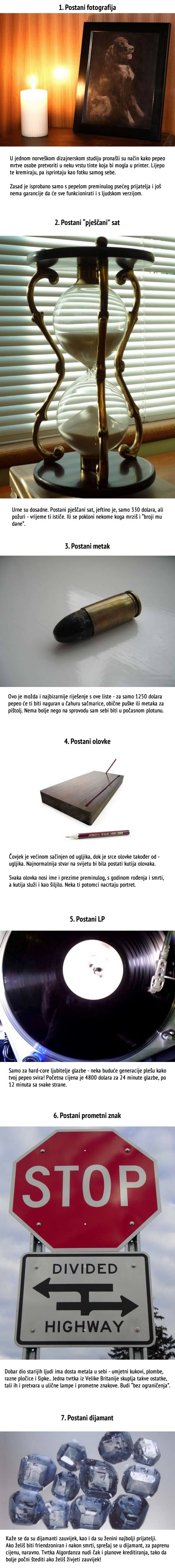 NAJLUĐI OBLICI SPROVODA: Želiš da te pretvore u dijamant nakon smrti?