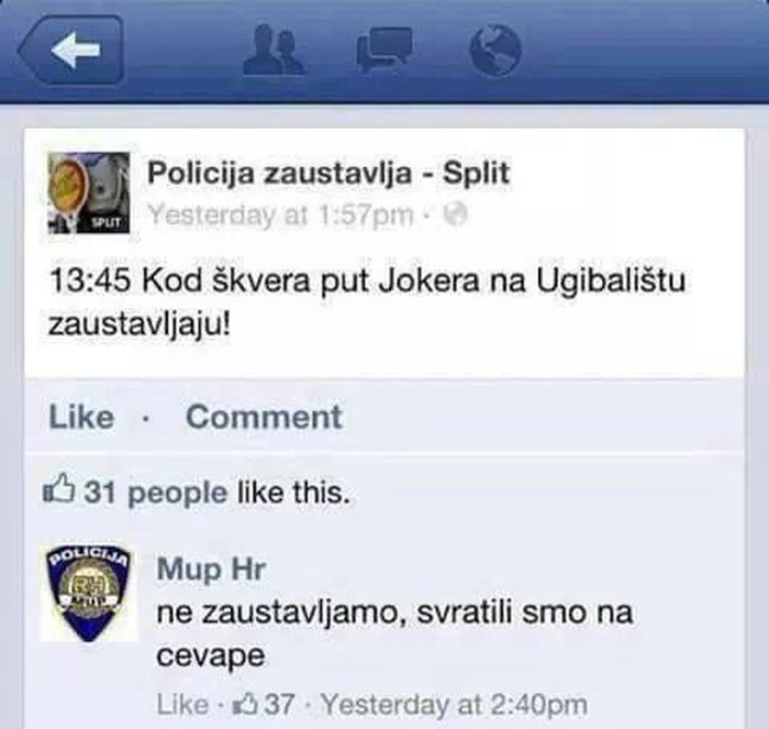 Murja koristi "Ma neću ti ništa, časna riječ" metodu