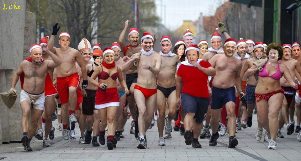 Hrvatski Djed Mraz: Ide po kućama i uzima si poklone