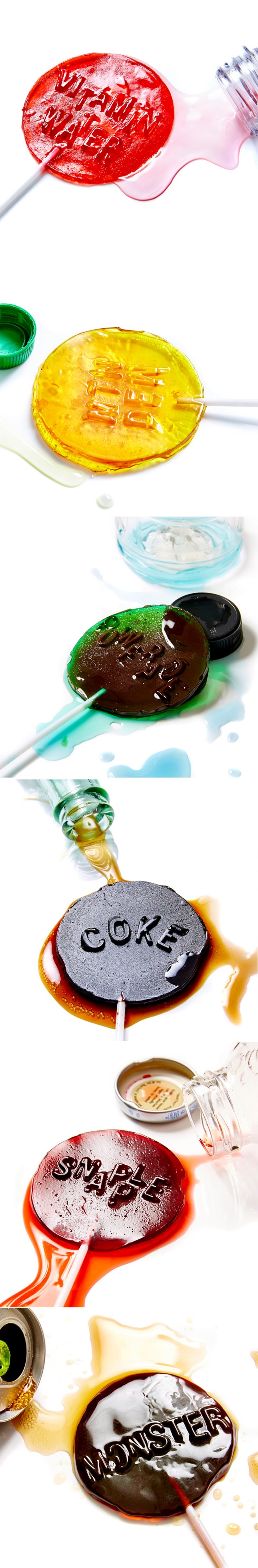 GALERIJA: Od hrpe šećera iz "energetskih" pića napravio lizalice