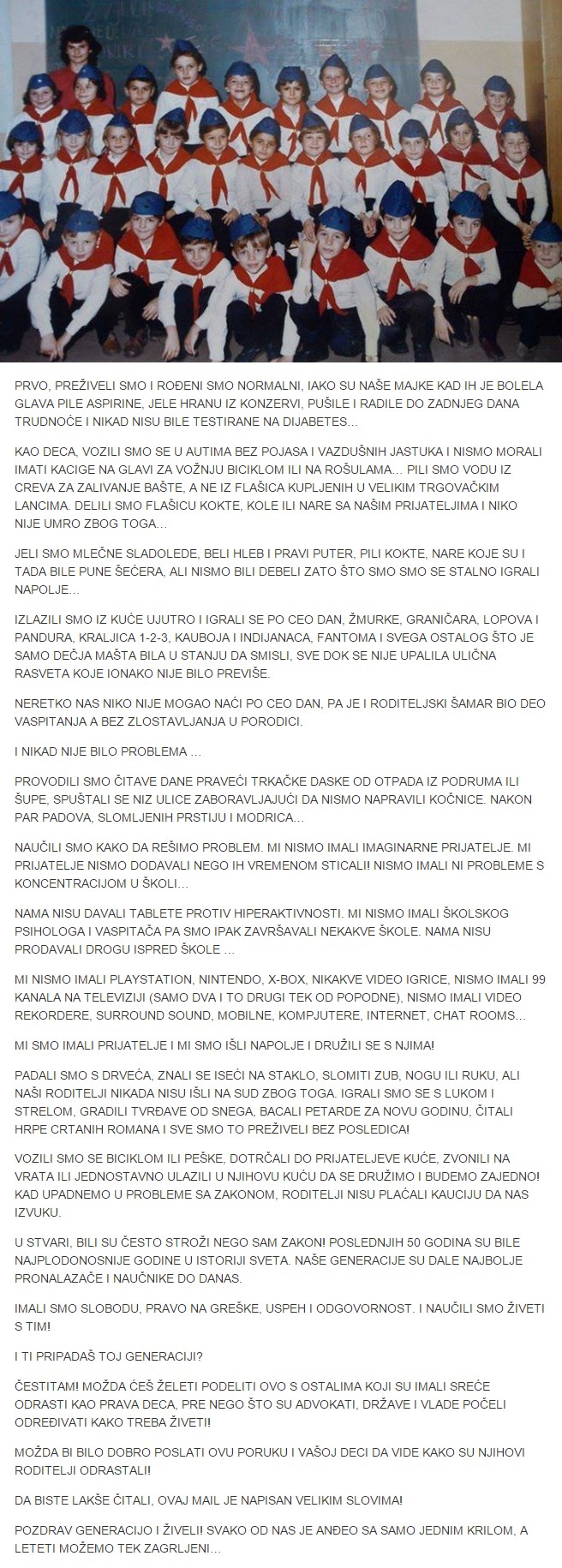 SJEĆATE LI SE OVIH VREMENA: Za sve generacije rođene prije '90-ih!