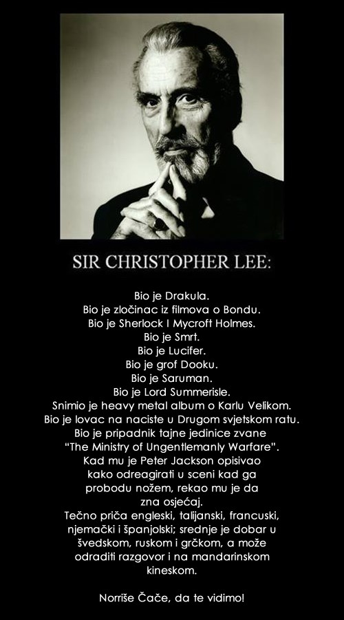 Jedini čovjek koji gazi Chucka Norrisa