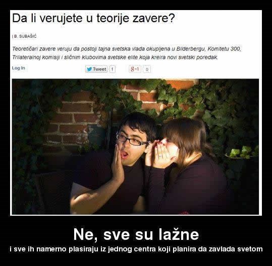 Najbolja teorija fanova teorija zavjera