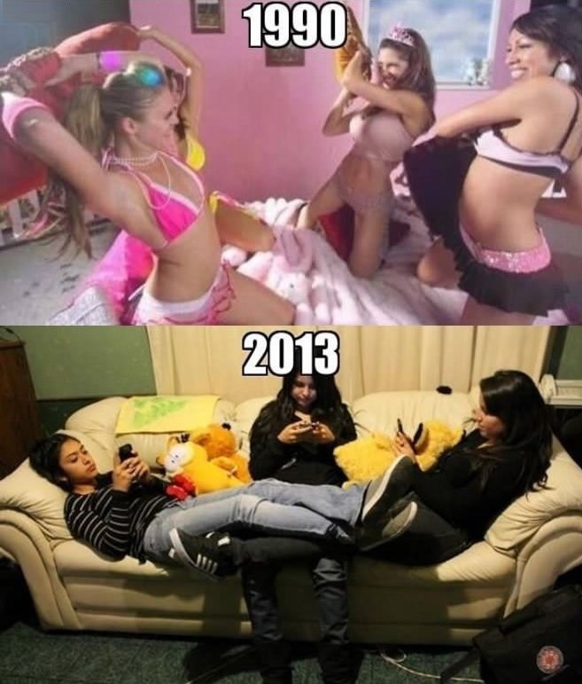 Golišave curke: Mobiteli ubili sve za što se isplati živjeti