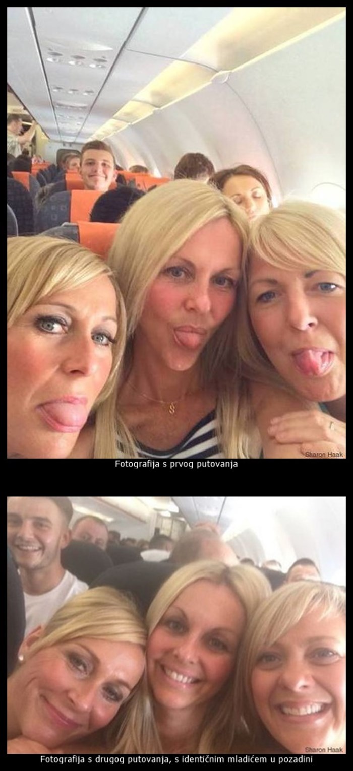 Selfie u avionu smo svi učinili makar jednom, ali ovaj detalj na fotki sigurno nismo imali