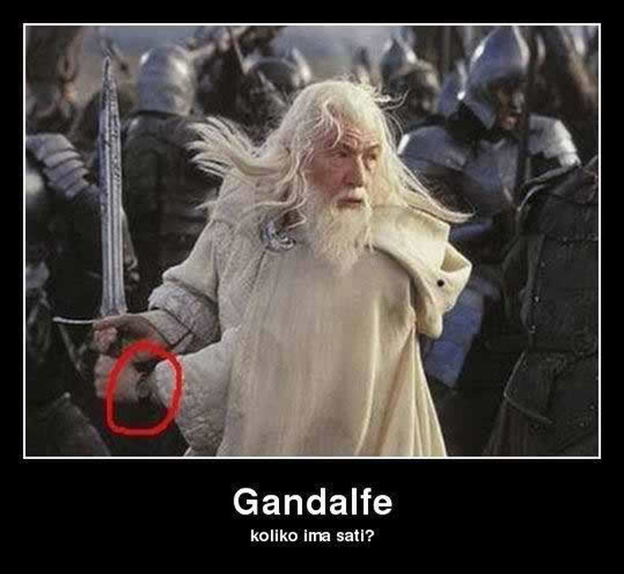 Gandalfe, jel to fejk Rolex?