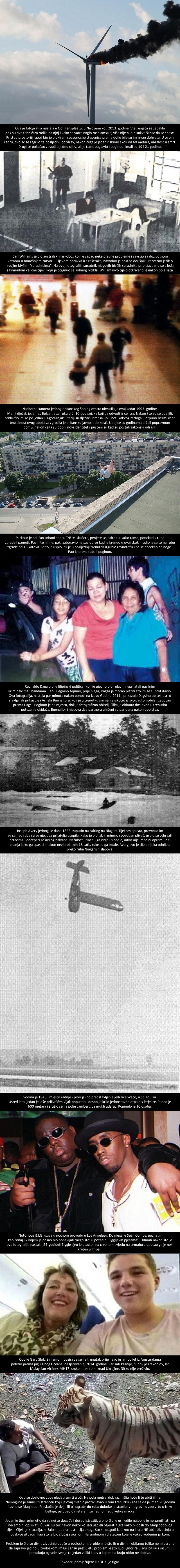 Jezive fotografije ovih ljudi snimljene su samo nekoliko trenutaka prije njihove smrti