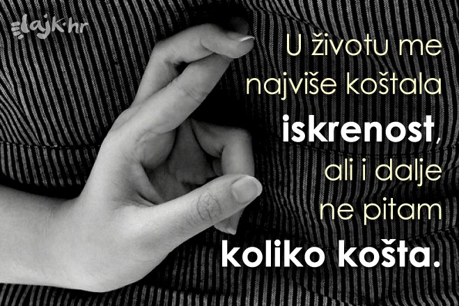 Neke stvari nisu na prodaju