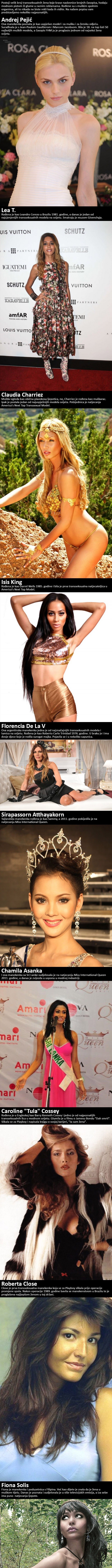 TOP 10 ljepotica koje su rođene kao muškarci