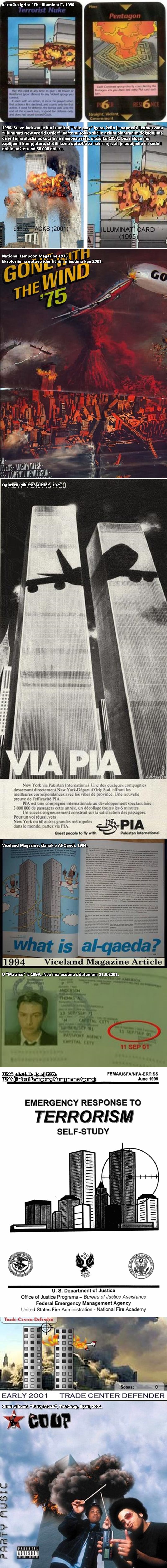 Crtići, slike i fotografije "predvidjeli" napad na Blizance?