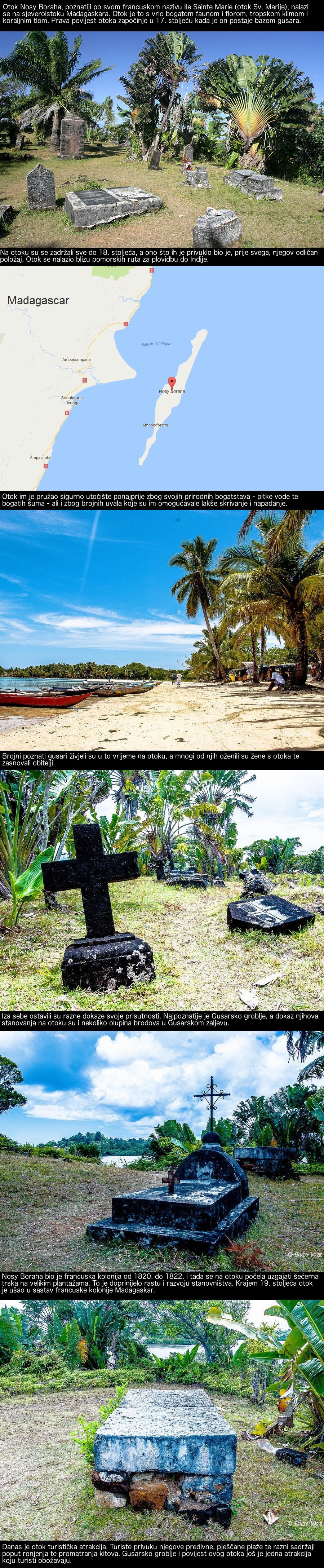 Nosy Boraha - Gusarski otoka na sjeveroistoku Madagaskara