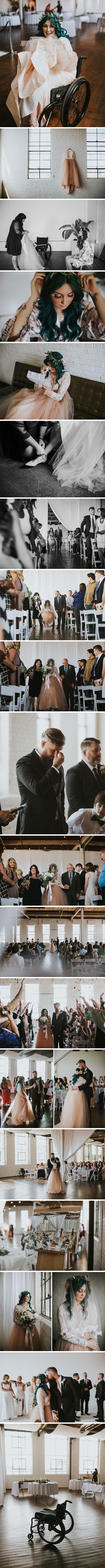 GALERIJA: Paralizirana mlada iznenadila sve kada je na vjenčanju odjednom ustala i hodala!