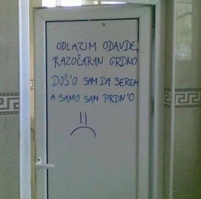 Više sreće drugi put!