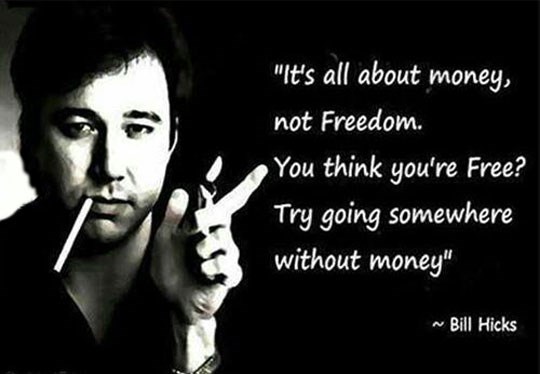 Sloboda je iluzija, novac je sve
