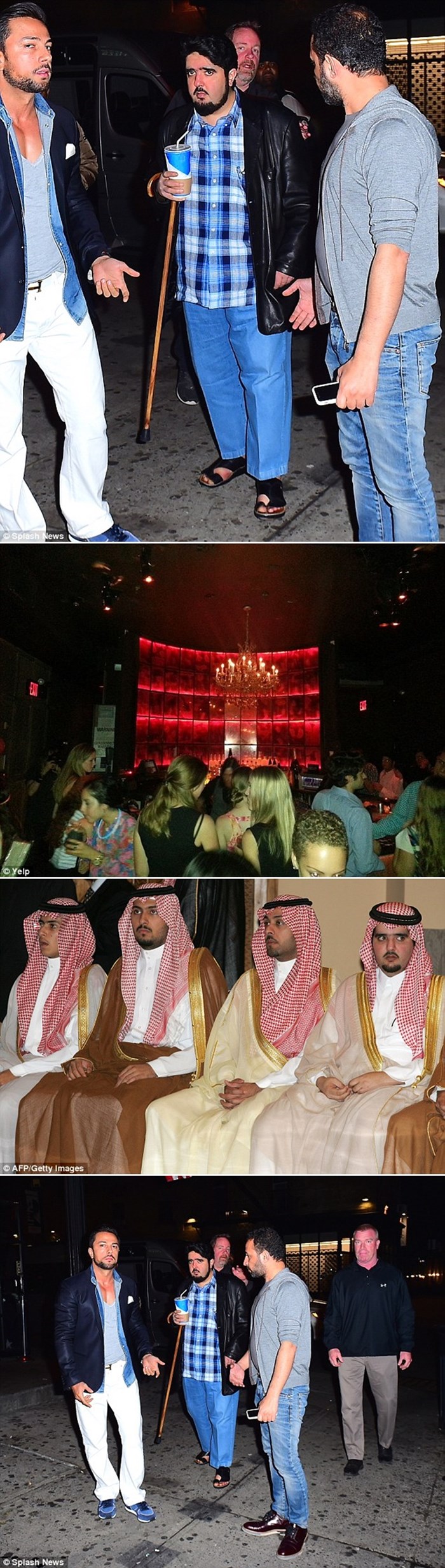 MEGABOGATI saudijski princ uhvaćen u dronjcima usred noćnog kluba!