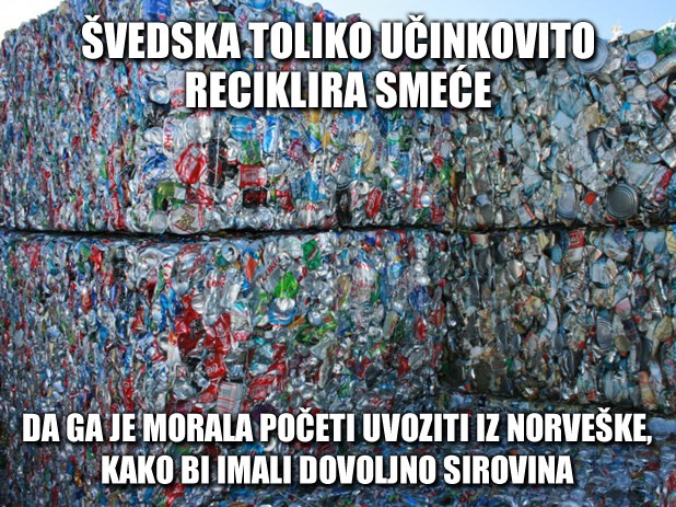 Švedska uvozi smeće