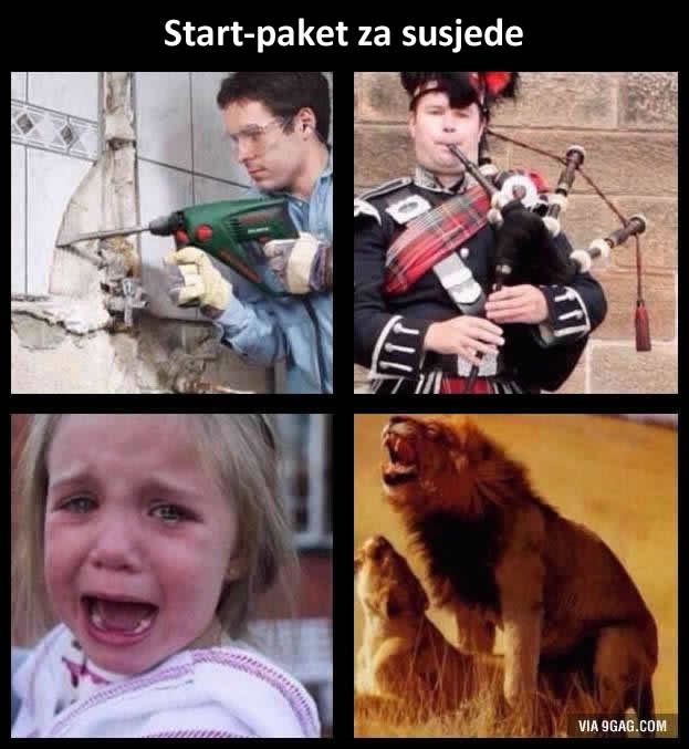 Nema ljepšeg od zvuka štemalice subotom ujutro