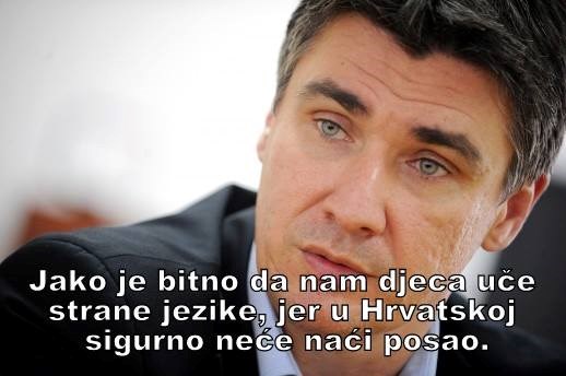 prva pametna iz zokijevih usta