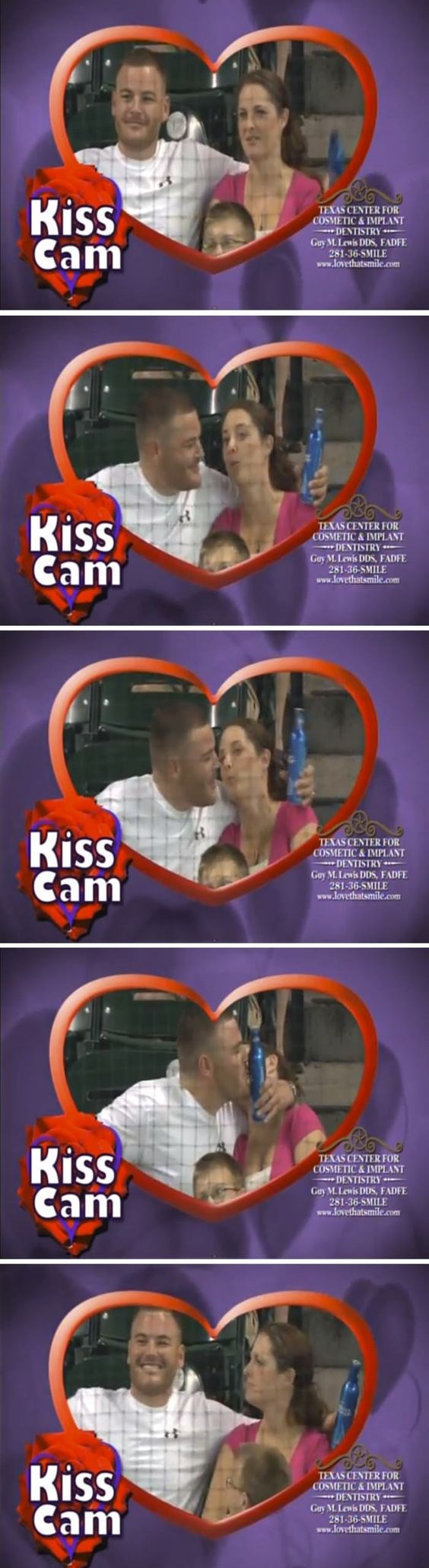 Bila je presretna što su uhvaćeni na kiss camu, no njezina je sreća kratko trajala