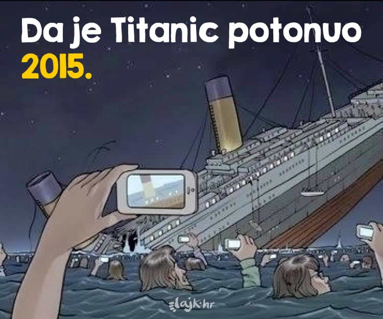 #PrezivioSamTitanic2015?