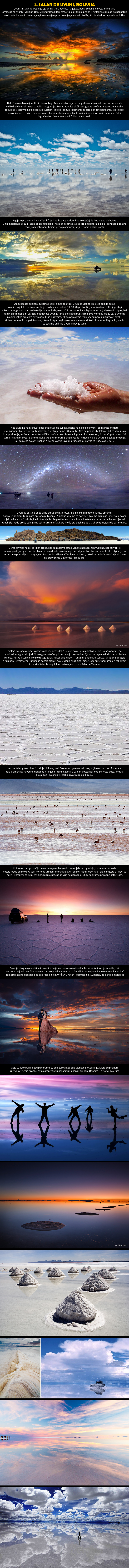 NAJLJEPŠA MJESTA SVIJETA: Salar de Uyuni, najveća slana ravnica na Zemlji