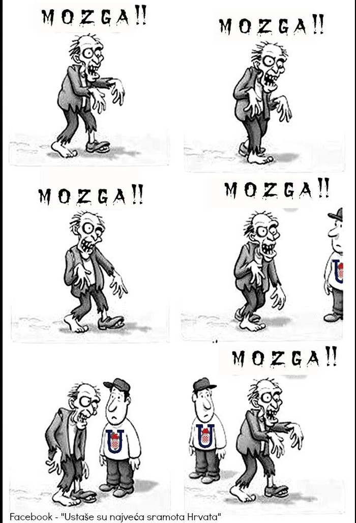 Nema mozga kod fašista
