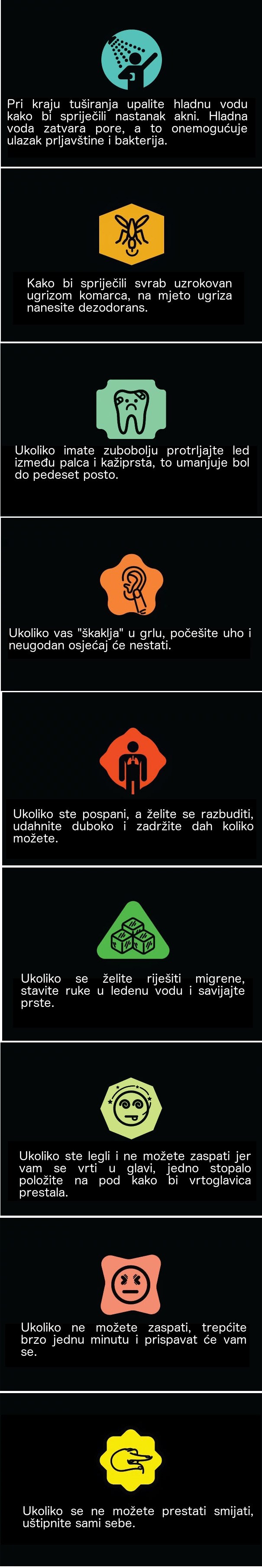 Devet savjeta pomoću kojih ćete moći kontrolirati svoje tijelo 