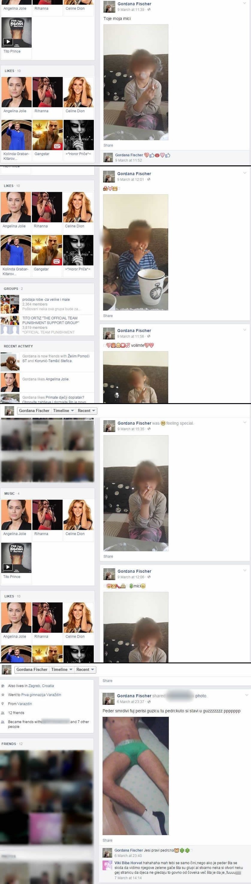 Što sve rađa djecu: Majka klince uči pušiti i mrziti, pa fotke stavlja na Fejs